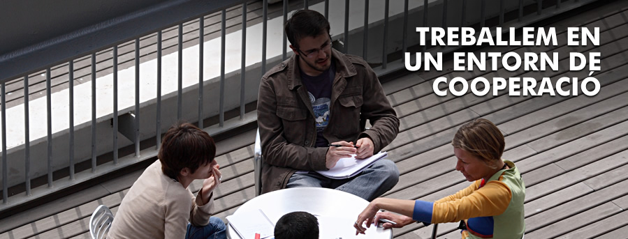 Treballem en un entorn de cooperació