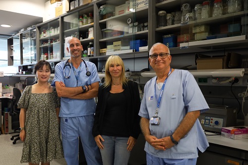 Juan Du, Robert Güerri, Natàlia Garcia-Giralt i Xavier Nogués. Hospital del Mar Research Institute
